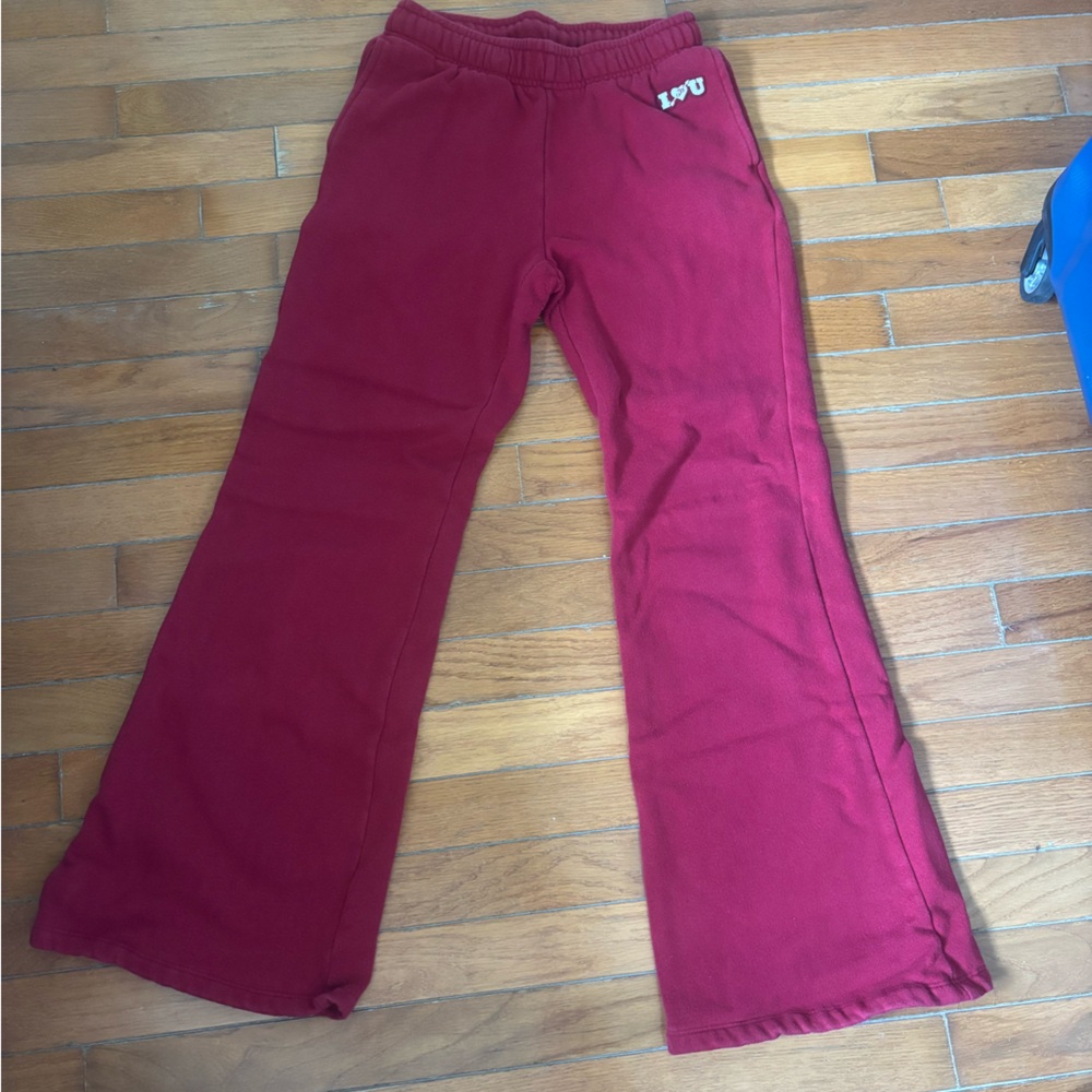 PINK Victoria's Secret Red Sweatpants